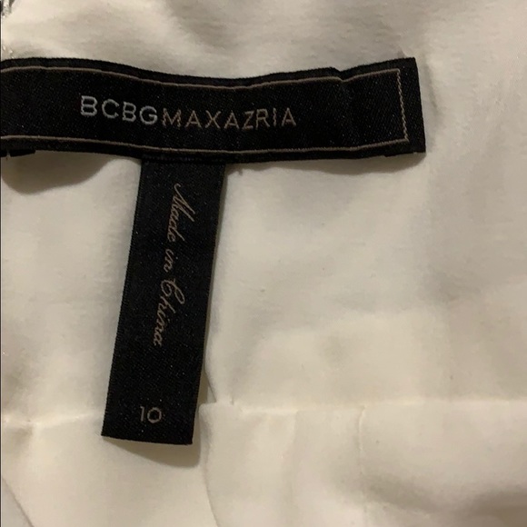 BCBGMAXAZRIA lace dress in off white - Picture 6 of 8